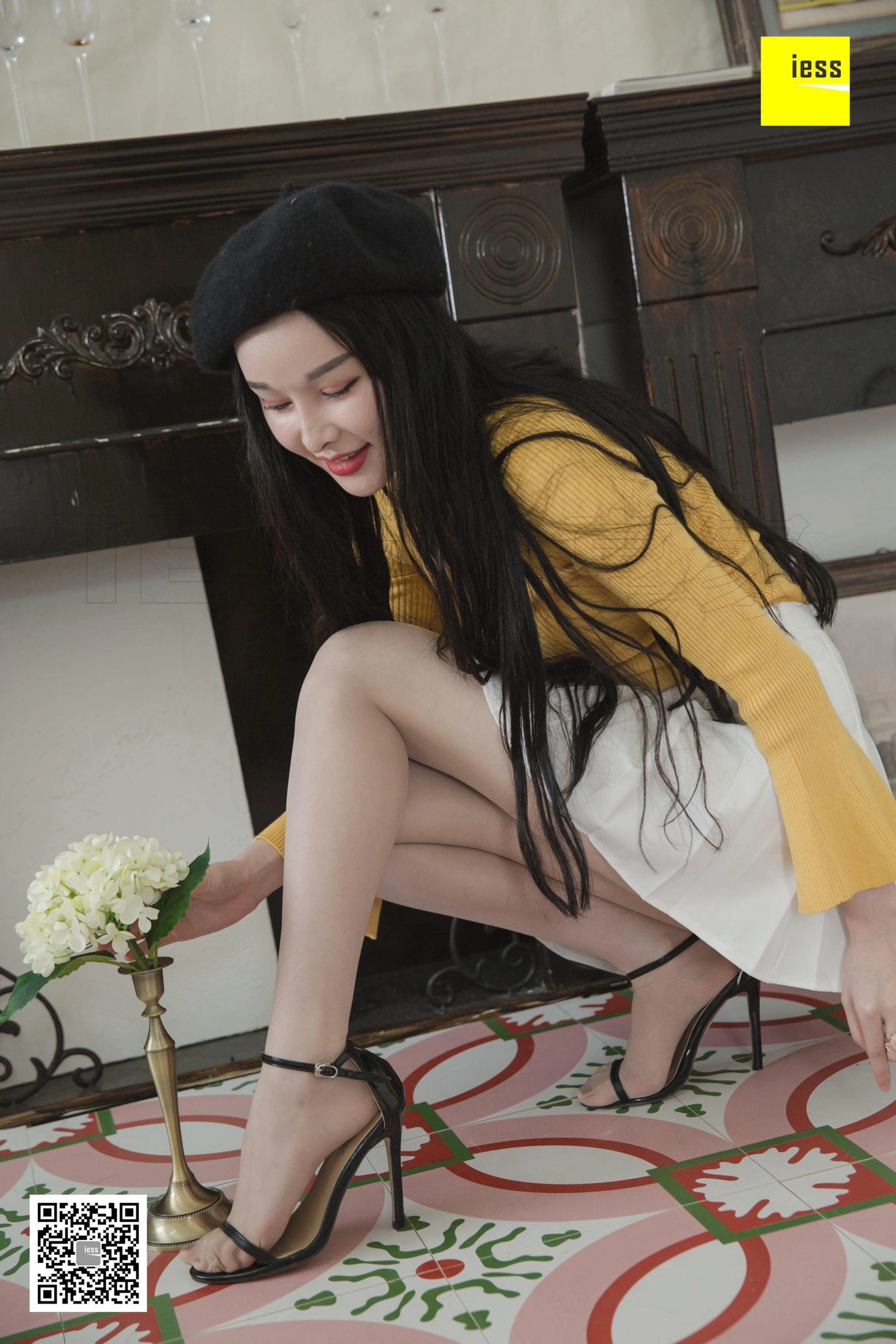[IESS异思趣向] 2018.11.22 丝享家365:《梦梦仙女系白色短裙》梦梦 3